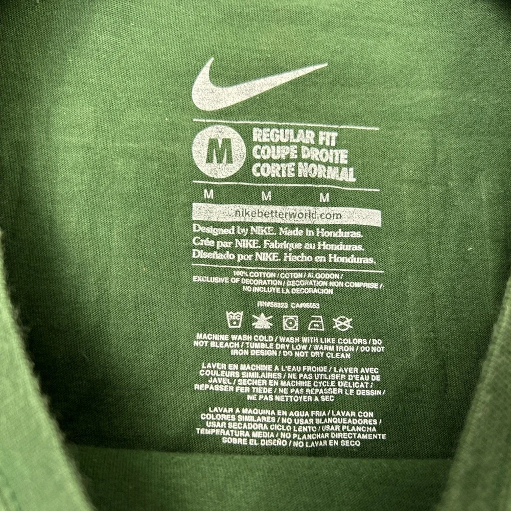 Nike NFL New York Jets Tim Tebow #15 T Shirt Adult Medium Green Regular Fit Tee